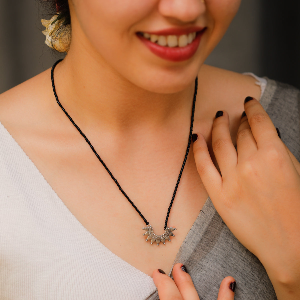 Ghumat Mangalsutra necklace for women