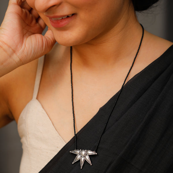 Half Flower Mangalsutra