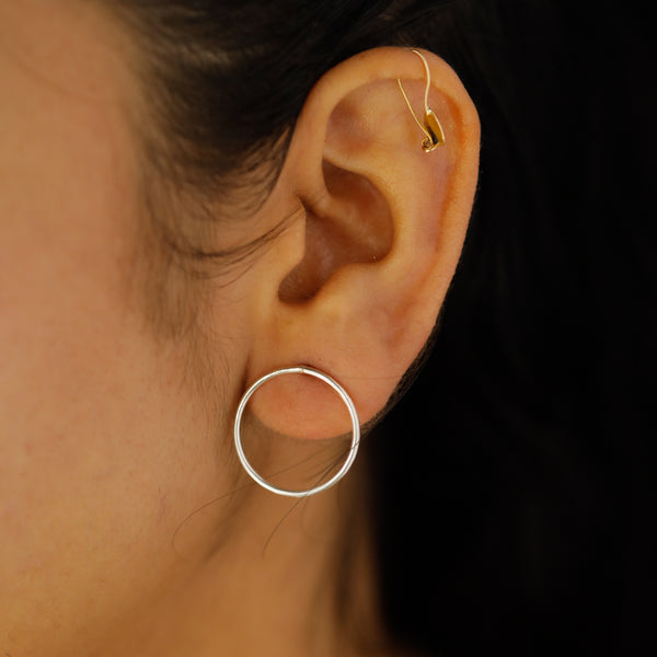Handmade Circle Earring (Plain)