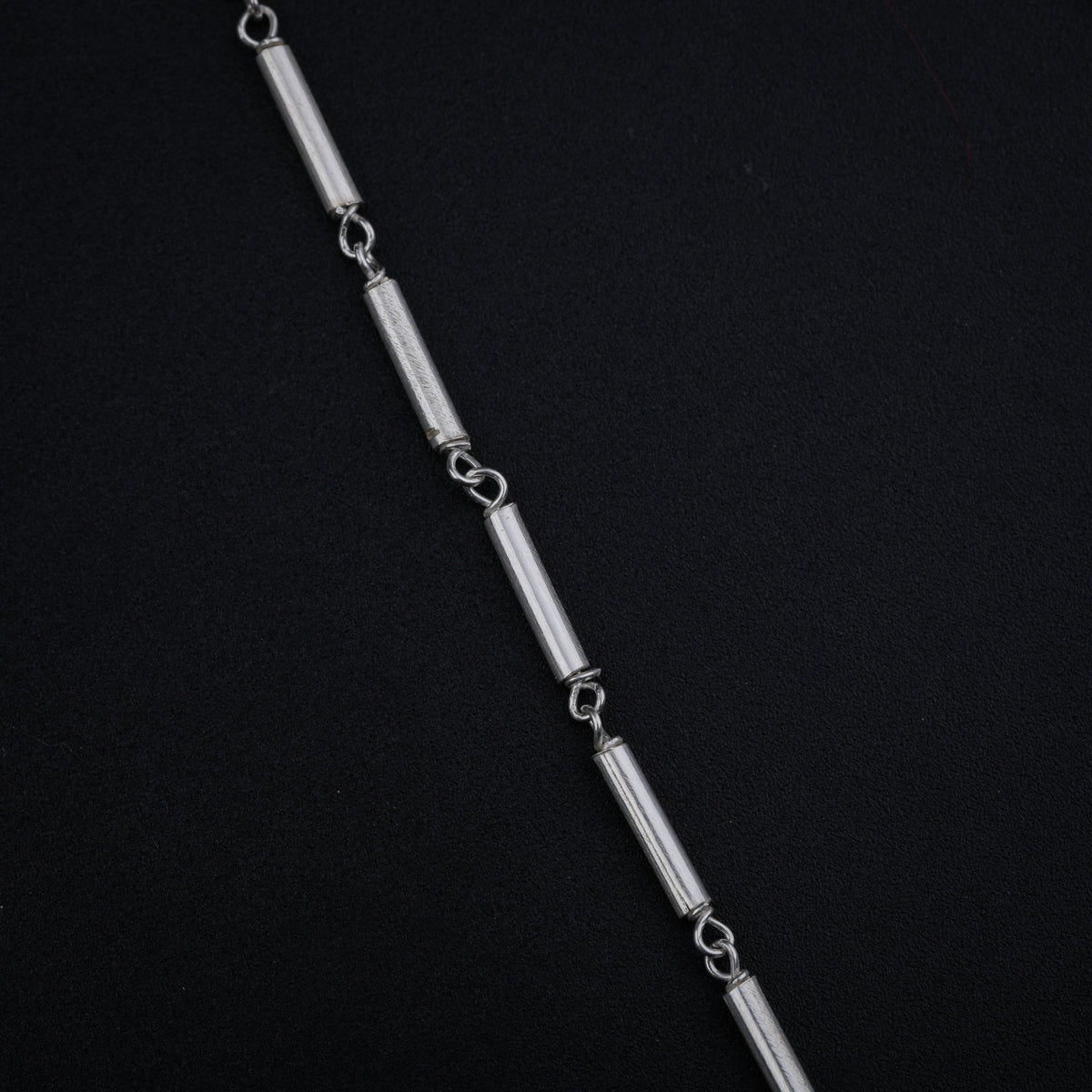 Silver Pipe Necklace