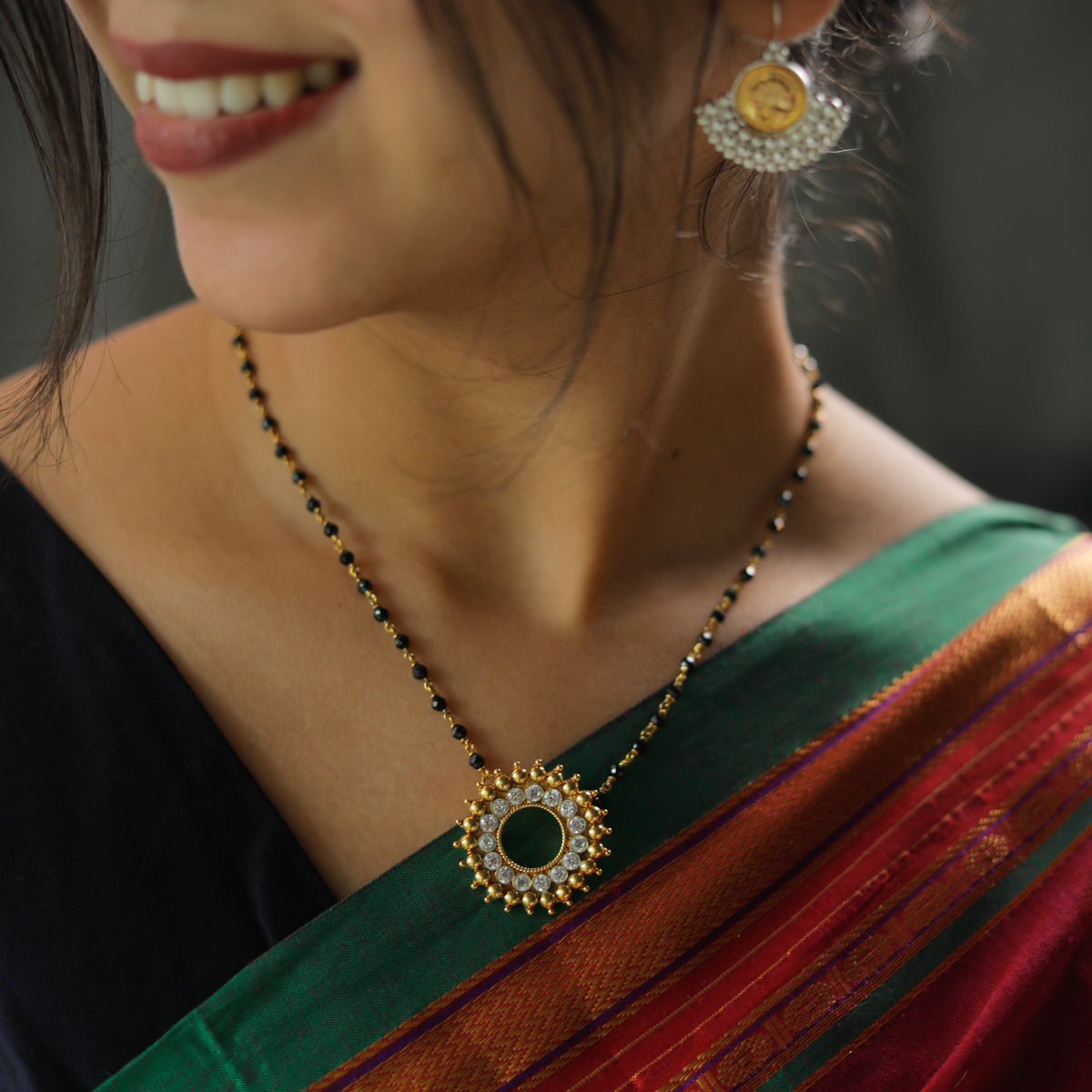 Karwar Mangalsutra | 92.5 Silver | 22K Gold Plated