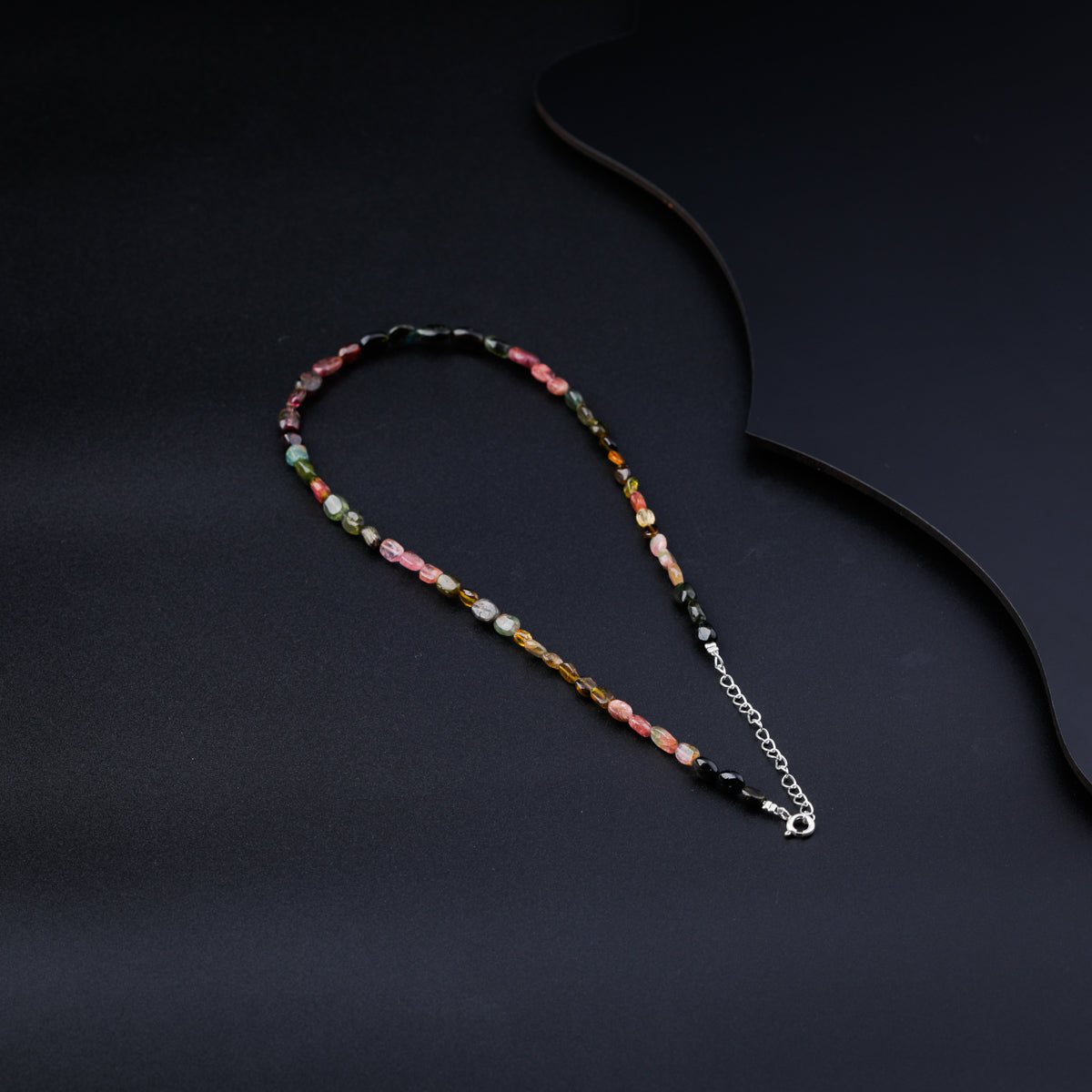 Tourmaline Silver Necklace