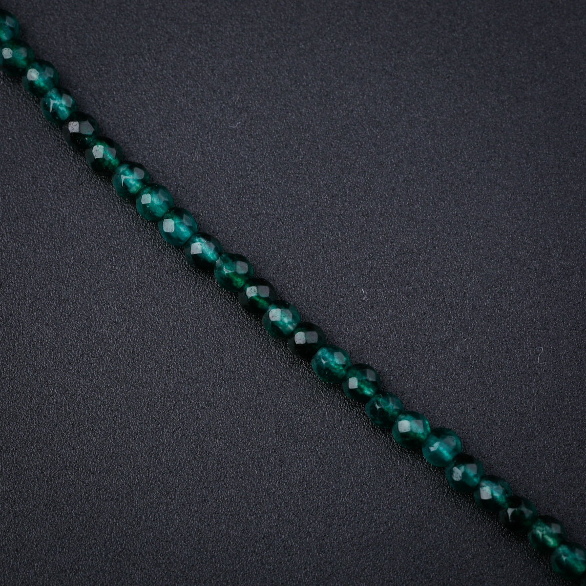 Green Onyx Silver Necklace