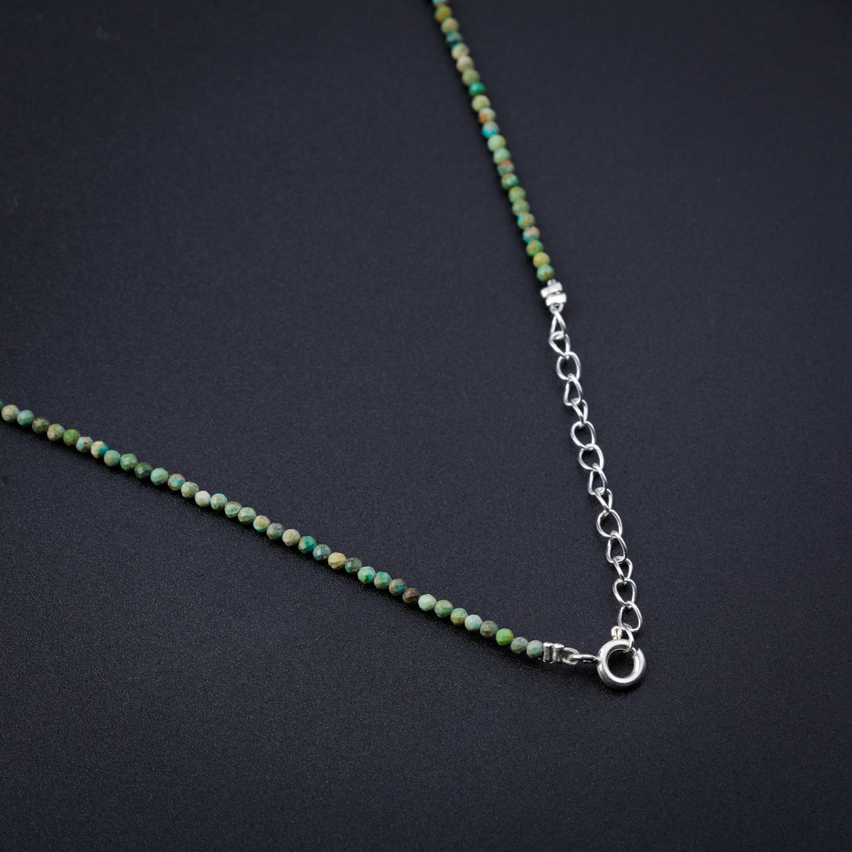 Micro Firoza Silver Necklace