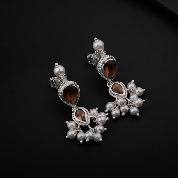 Tanmani Set with Smokey Quartz and Pearls ( Made To Order )