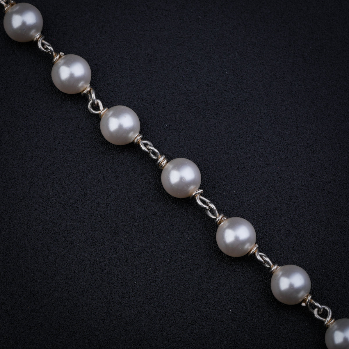 3 Layered Turquoise and Pearl Necklace