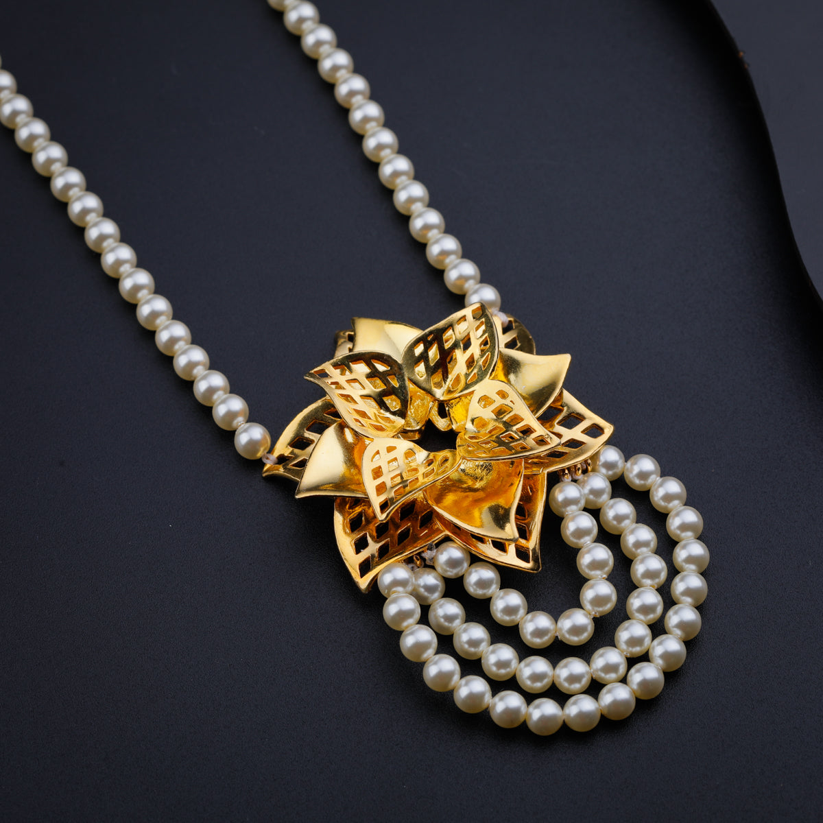 Godavari Necklace|  92.5 Silver | 22K Gold Plated