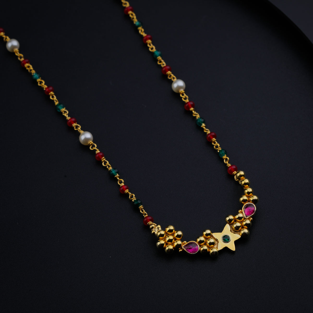 Indrayani Nath Necklace Gold Plated