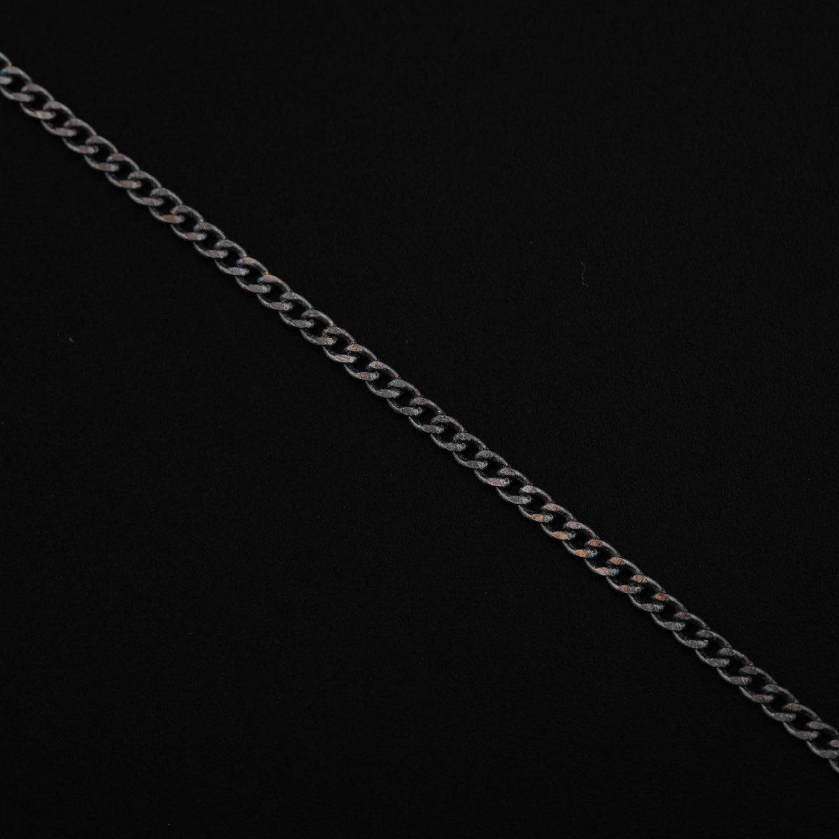 Silver Leaf Filigree Oxidized Necklace