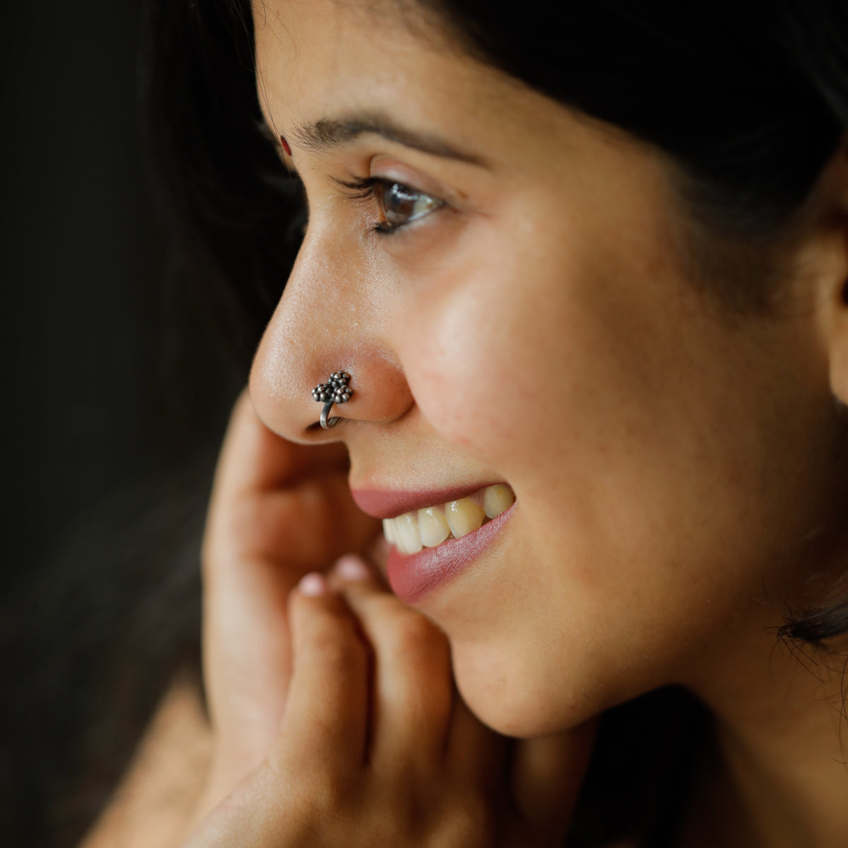 Bunch Nose Pin (Clip on)