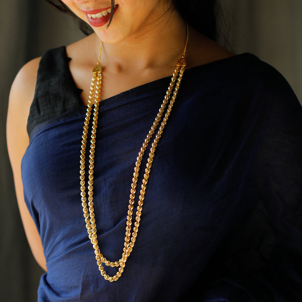 Pohe Haar - 2 Layers | 92.5 Silver | 22K Gold Plated (Made to Order)