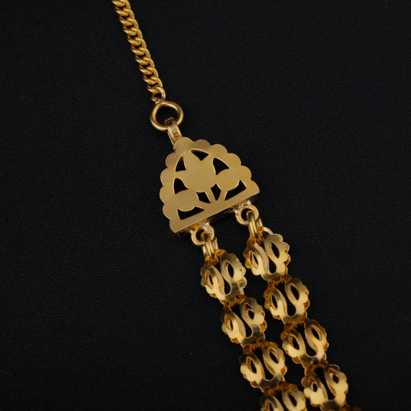 Pohe Haar - 2 Layers | 92.5 Silver | 22K Gold Plated (Made to Order)
