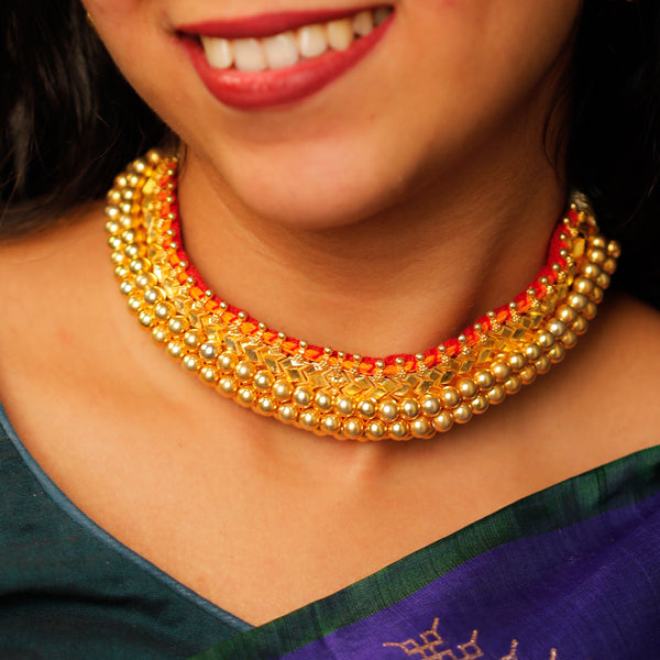 Traditional Vajrateek | 92.5 Silver | 22K Gold Plated (Made to Order)