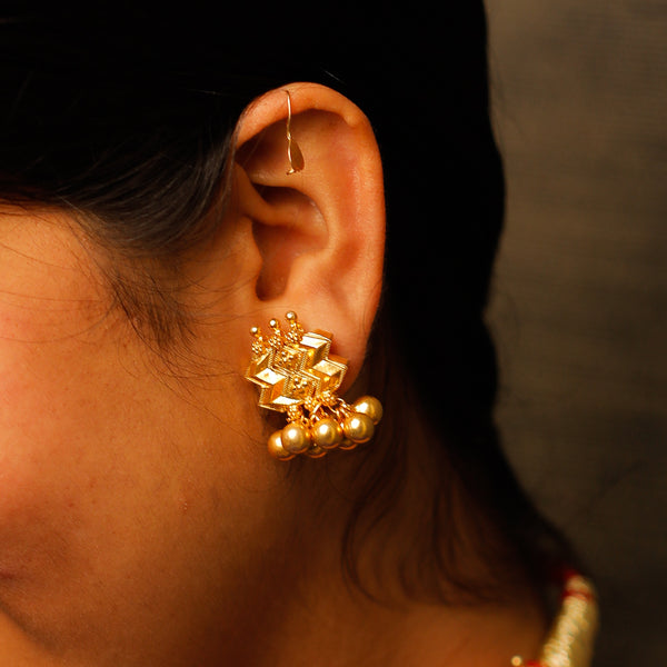 Traditional Vajrateek | 92.5 Silver | 22K Gold Plated (Made to Order)