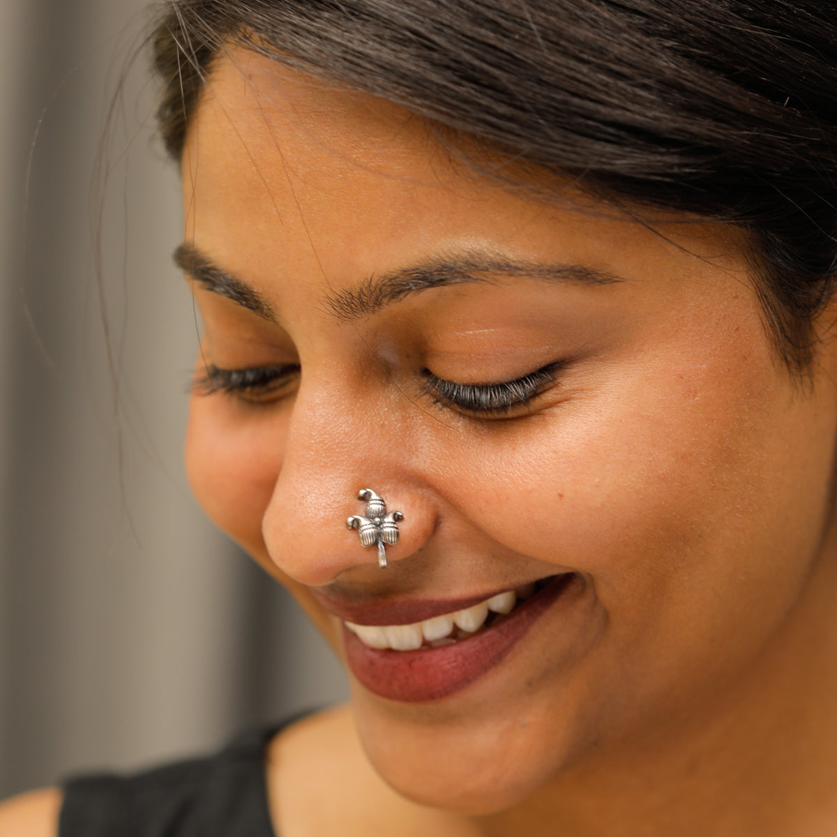 Itihaas Koyari Nose pin (Clip on)