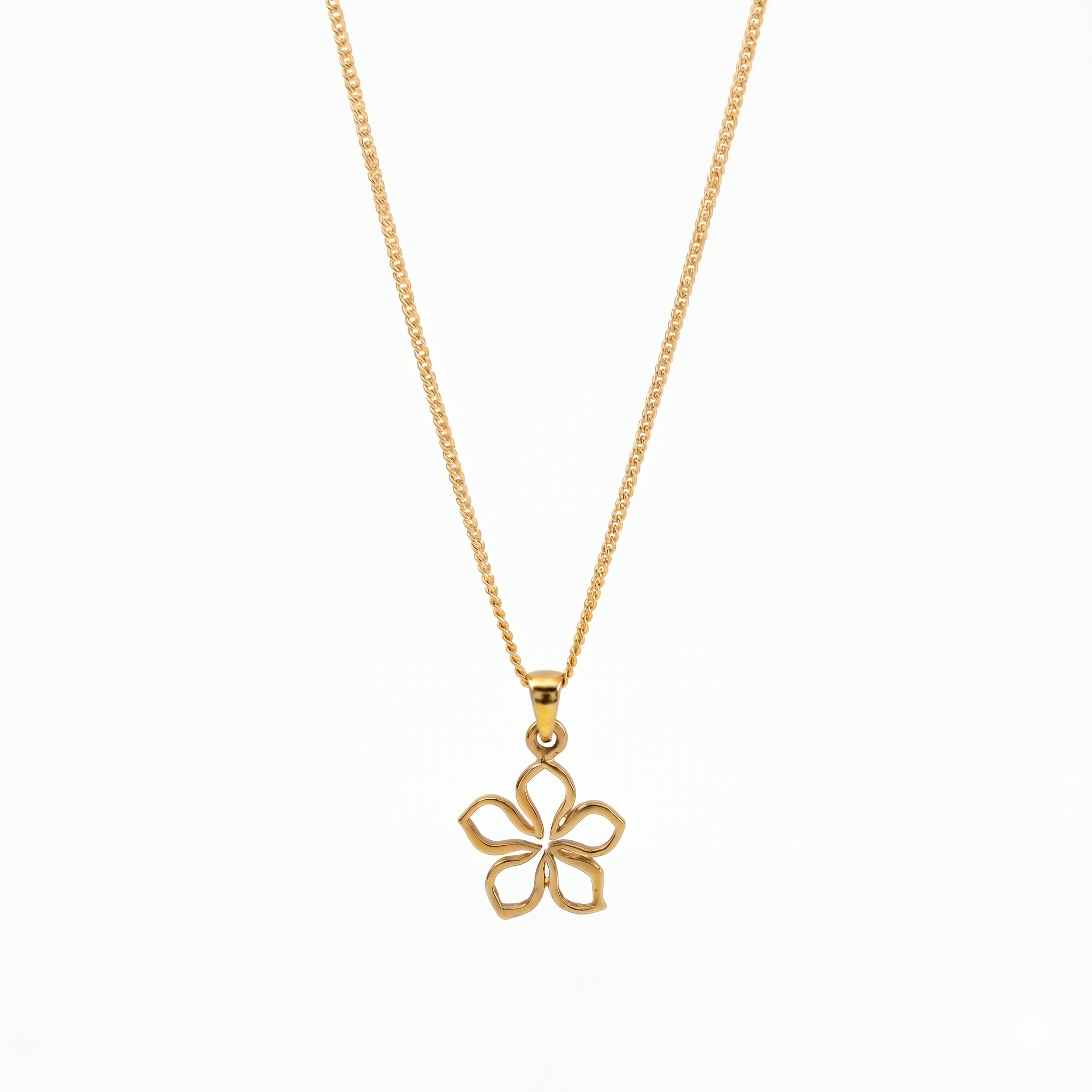 Sadafuli Charm Necklace | 92.5 Silver | 22K Gold Plated