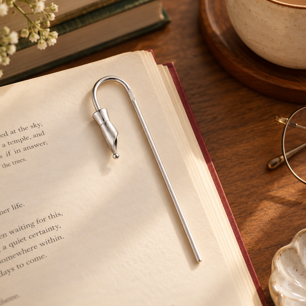 Silver Nib Bookmark