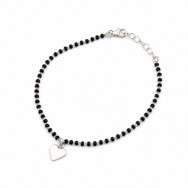 Silver Charm Mangalsutra bracelet