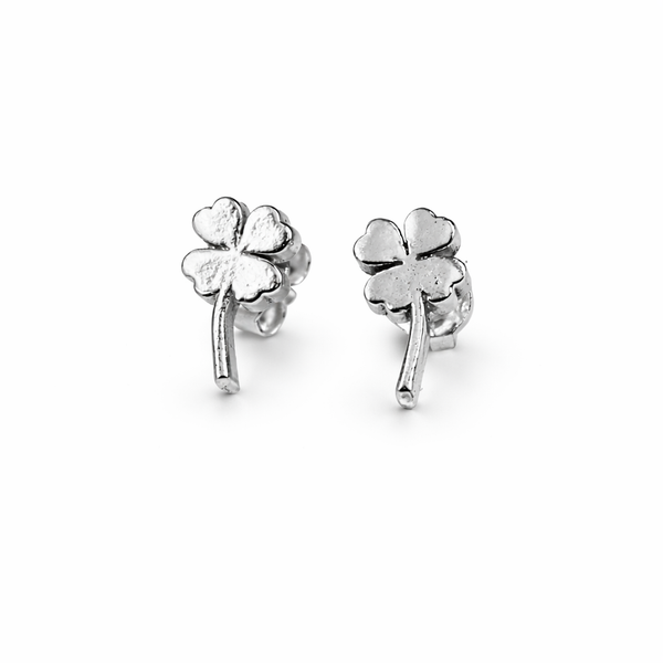 Silver Clover Leaf Stud | 92.5 Silver