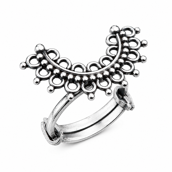 Silver Filigree Ring