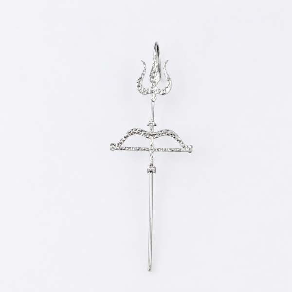 Silver Trishul Earcuff | 92.5 Silver