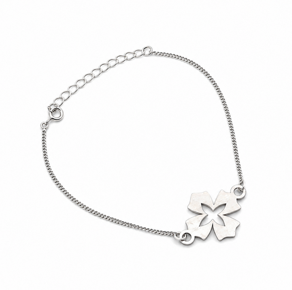 Silver Laser Cut Bracelet