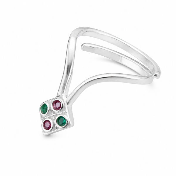 Silver Nakshatra Ring