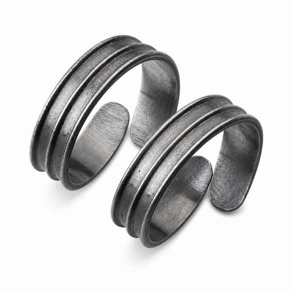 Silver Oxidized Toering