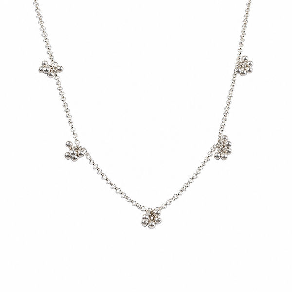 Silver small ghungroo bunch - Chain | For KIDS