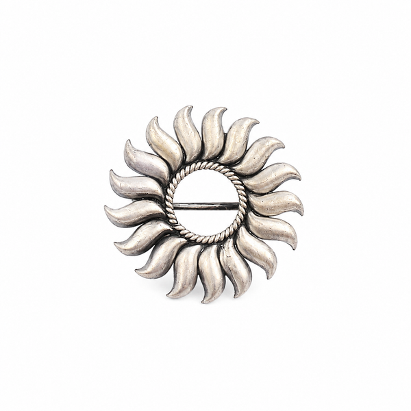Sun Brooch / Collar pin