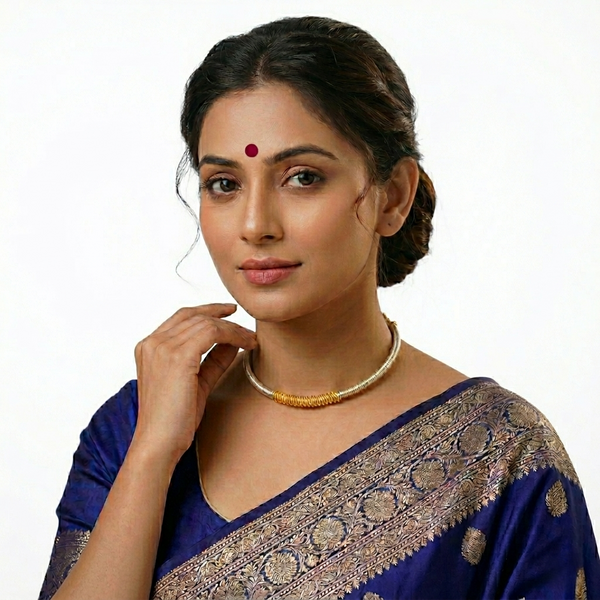 Swarna Rajat Galsaree (गळसरी) (Made to Order)