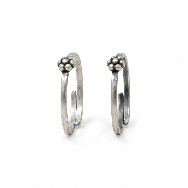 Tiny Silver Adjustable Toe ring (Kudi)