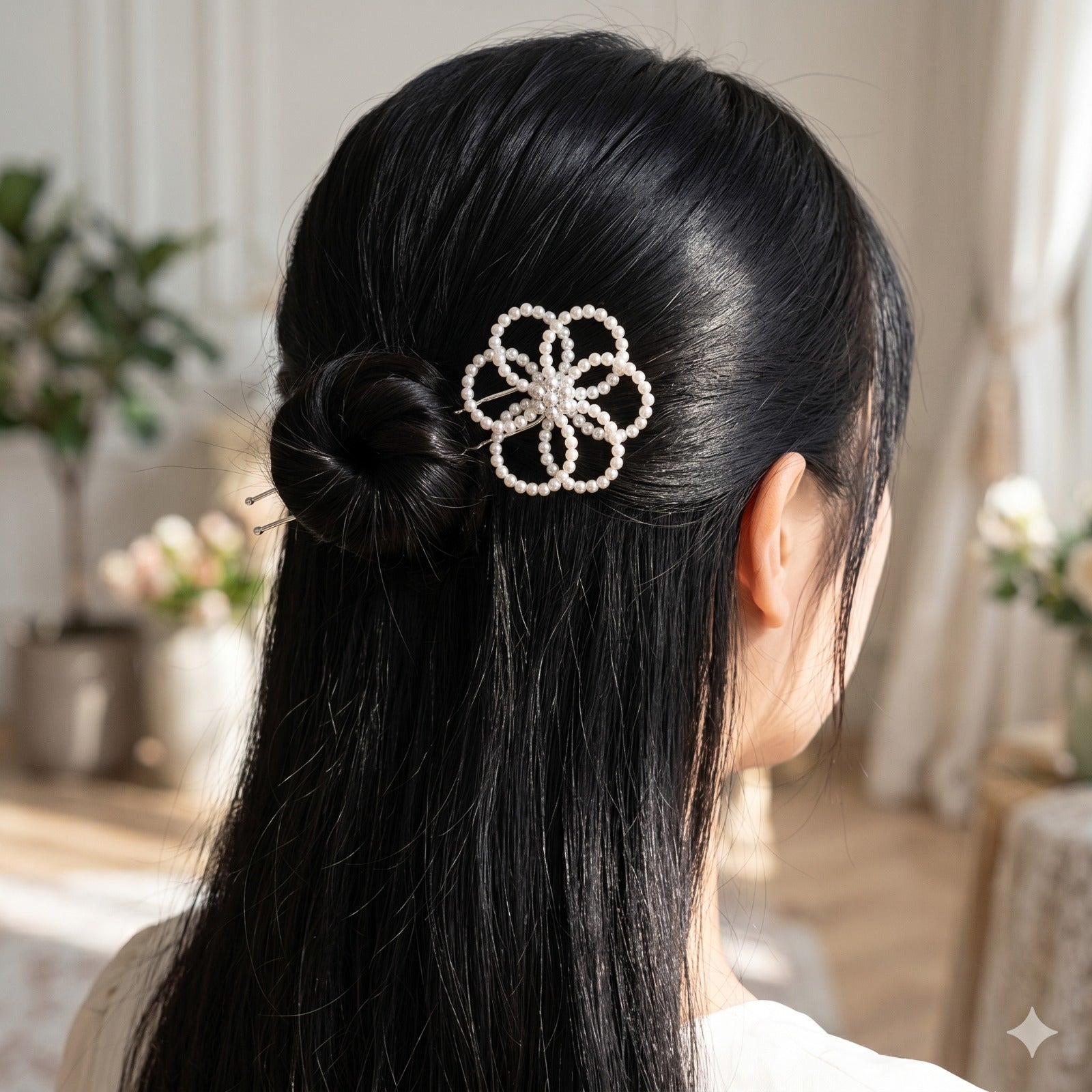 Flower Hairpin