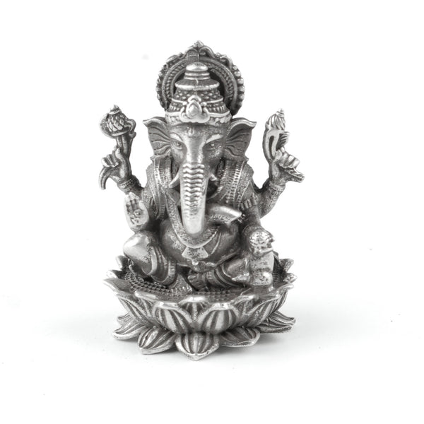 Silver Mini Ganesh Idol