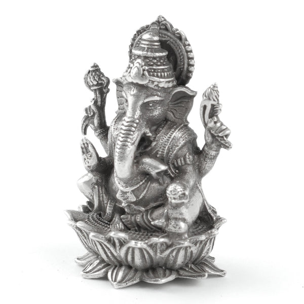 Silver Mini Ganesh Idol