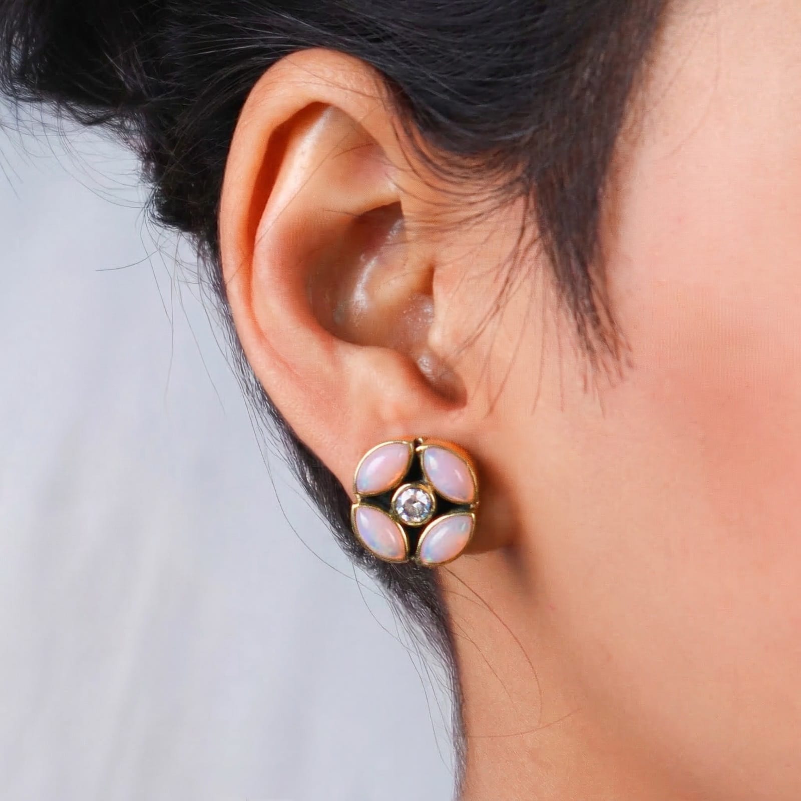Brass Fashion Earrings