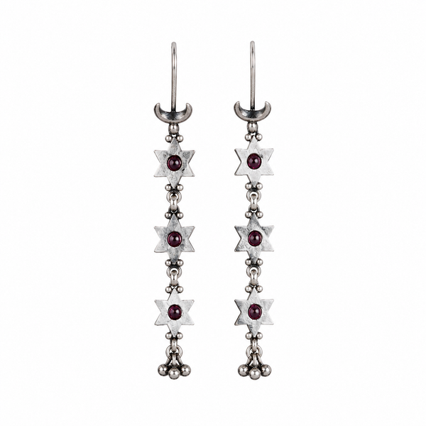 Moonlit sky - Earrings