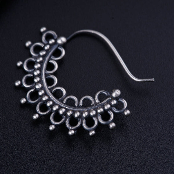 a close up of a pair of earrings