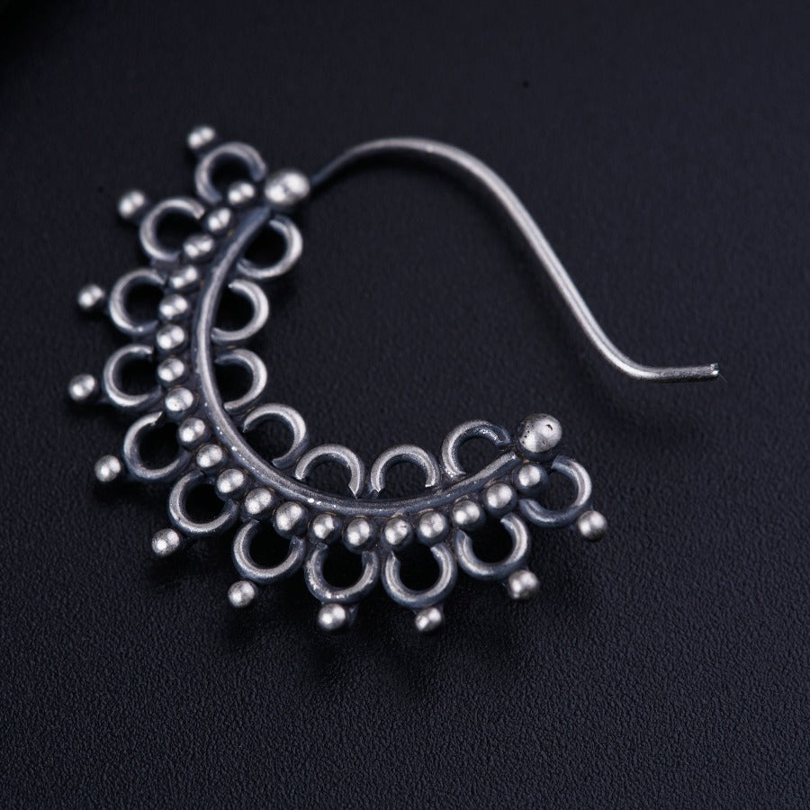 a close up of a pair of earrings