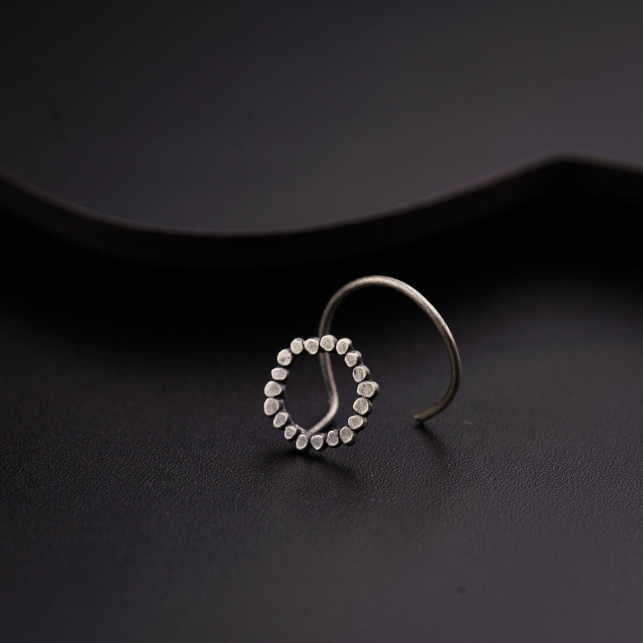 a close up of a ring on a table