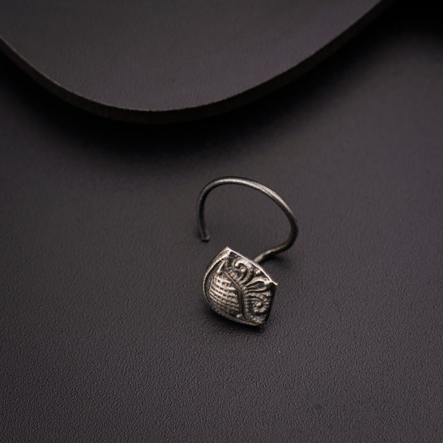 a close up of a ring on a table