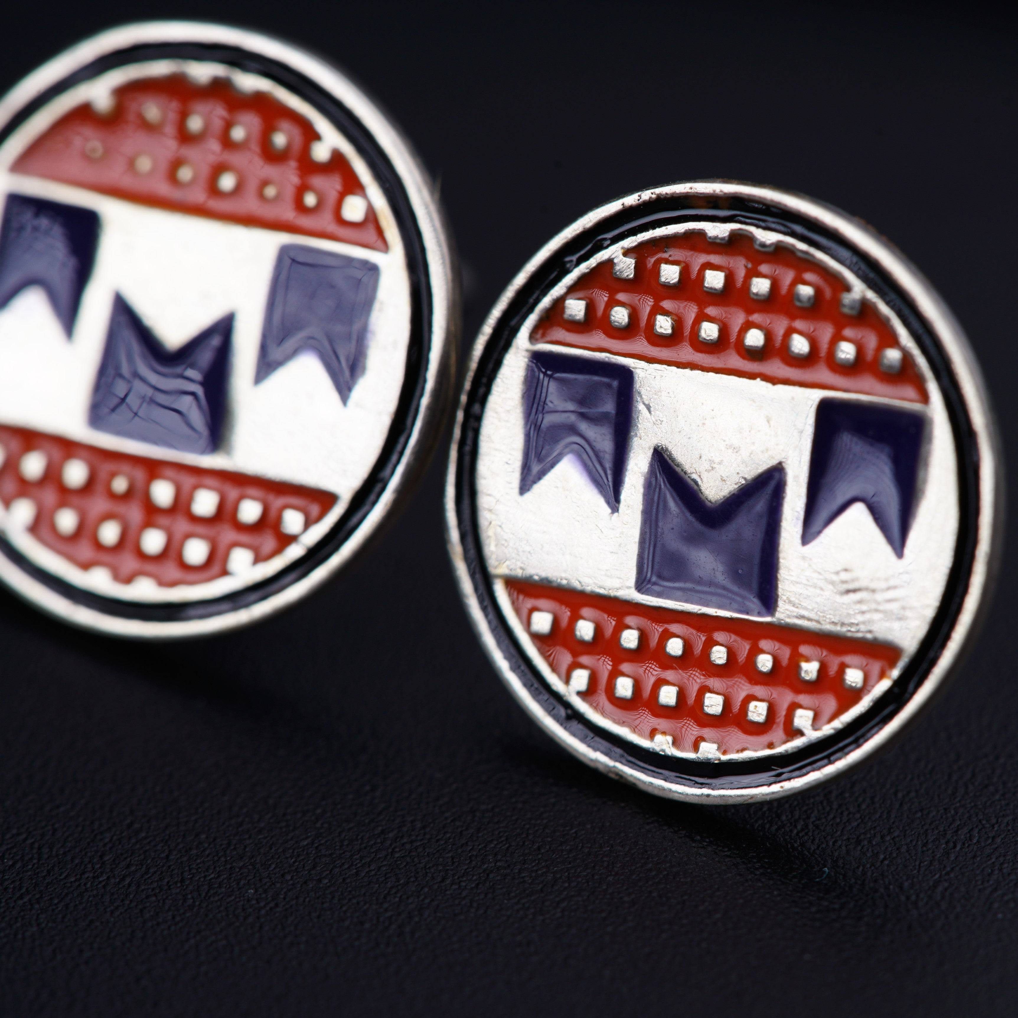 Meena Ilkal Border Earrings