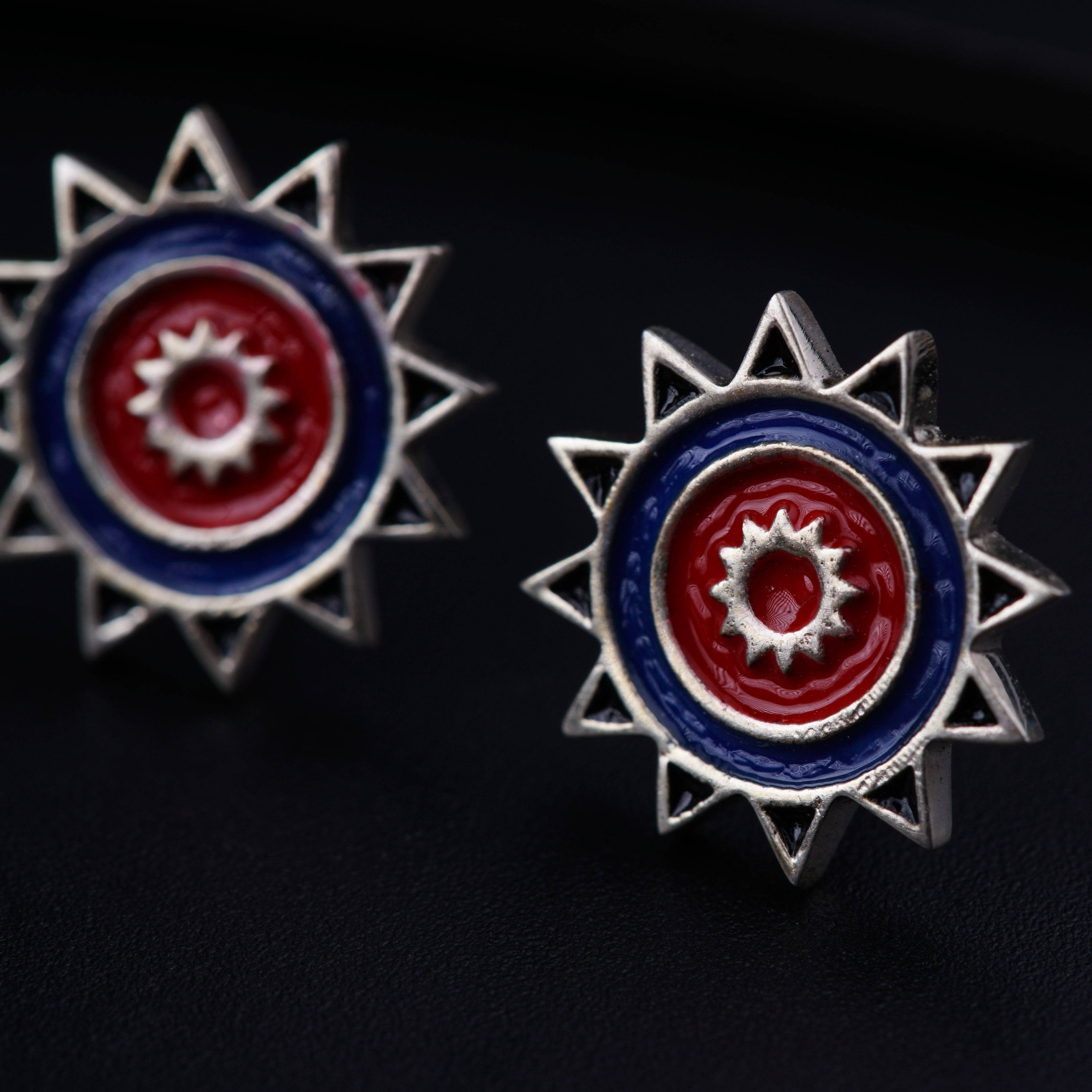 Meena Ilkal Sun Earrings