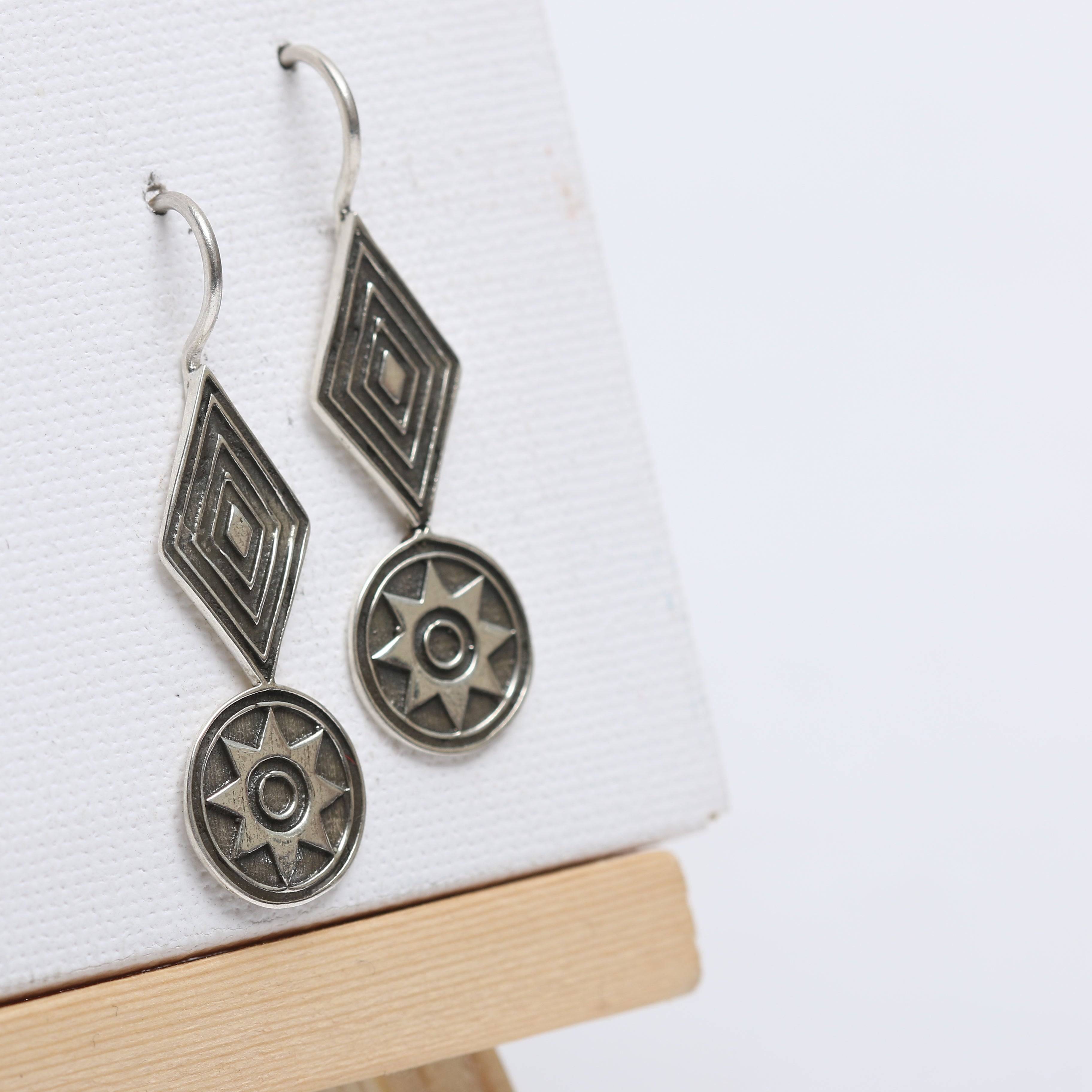 Meena Ilkal Sun Earrings