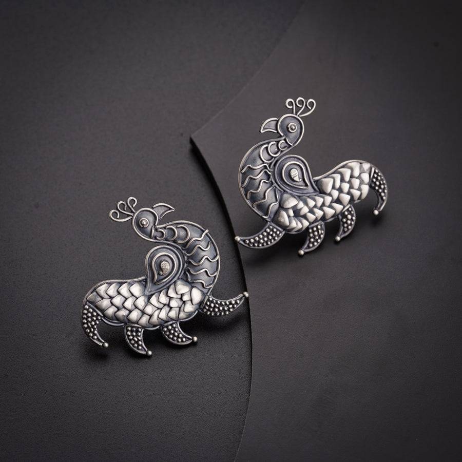 Mayur Earrings: Small