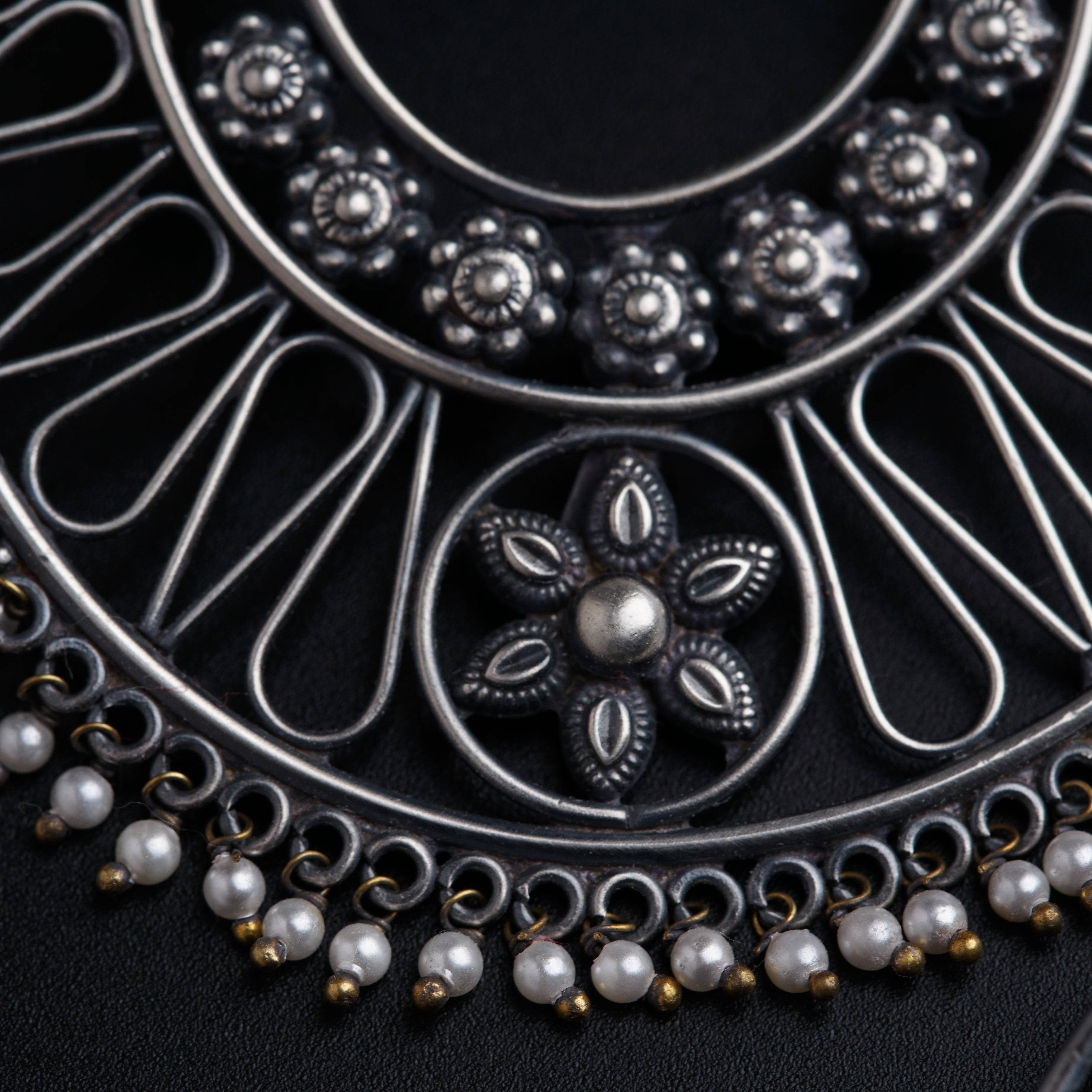 Chandbali ( Aafreen ) | 92.5 silver | size : large