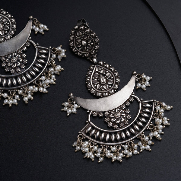 Chandbali (Mahnoor) | 92.5 Silver | Size : Large