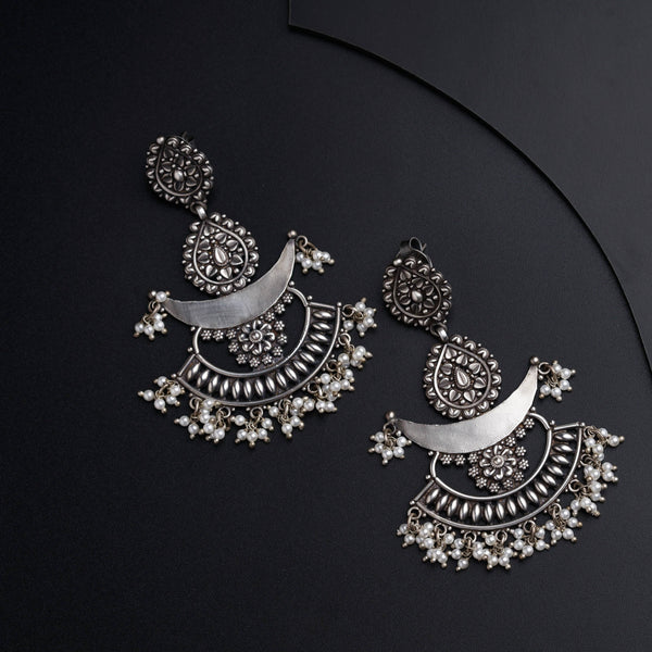 Chandbali (Mahnoor) | 92.5 Silver | Size : Large