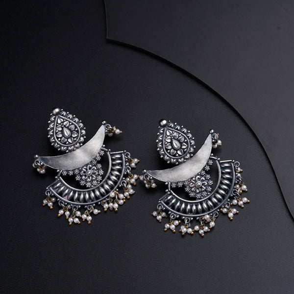 Chandbali ( Mahnoor) | 92.5 silver | Size : Medium