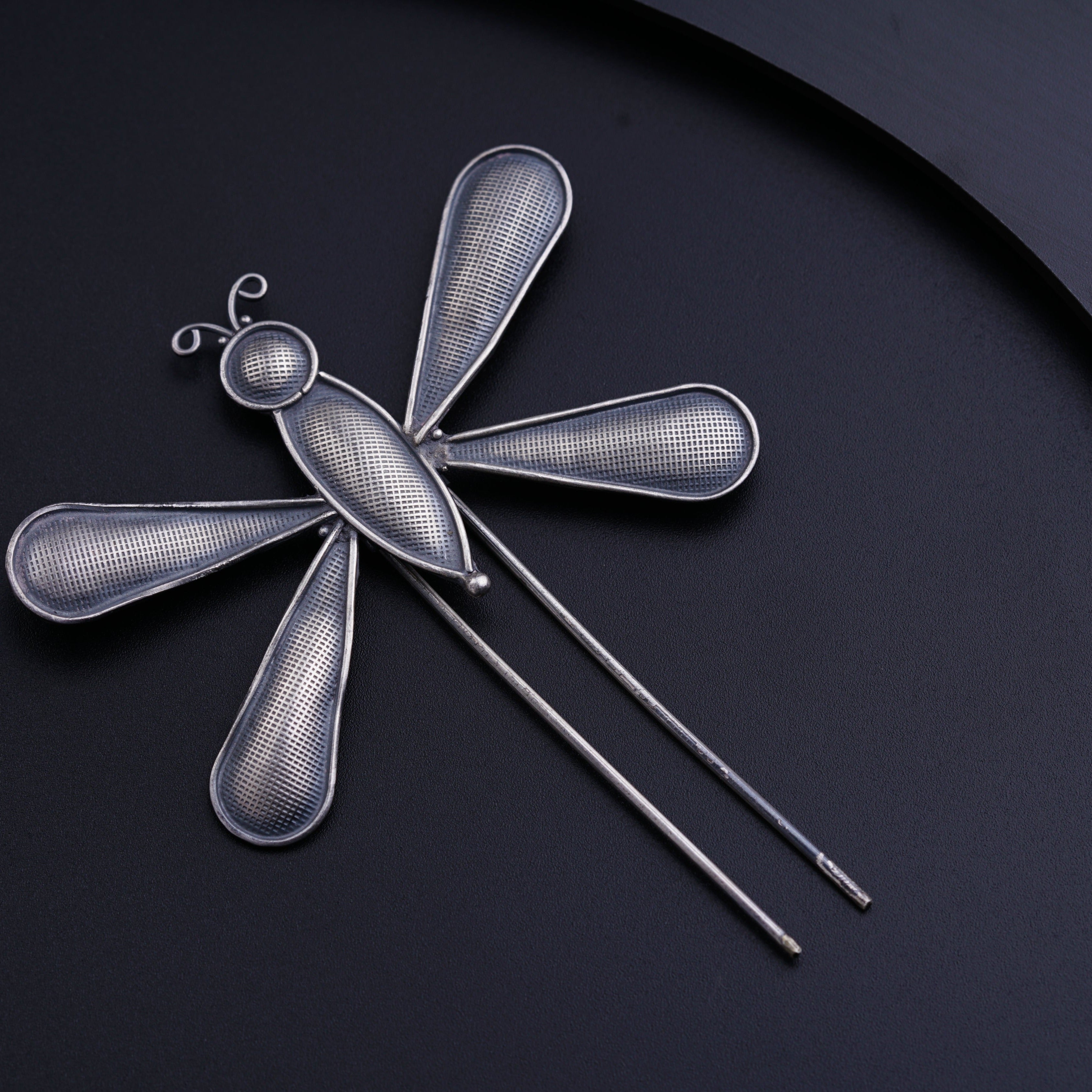 Itihaas Dragonfly Hair Accessory (Plus Pendant)